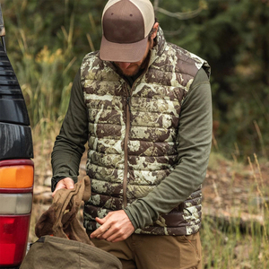 Gilet de chasse unisexe à col montant, imperméable, respirant, doublé en softshell, avec plusieurs poches pour la pêche, la randonnée - Impression personnalisée en vente - Product Image 6