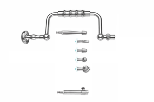 Dentavex Corporation Surgical <b>Hand</b> <b>Drill</b> Set With Interchangeable Burrs - Product Image 2