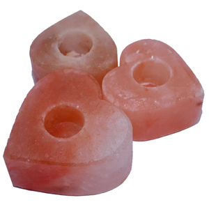 Lámpara de Sal Rosa del Himalaya Personalizada, Portavelas de Cristal Tallado, Decoración, Portavelas de Sal del Himalaya - Product Image 6