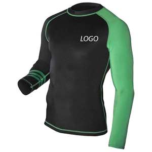 Ensemble Rash Guard de Compression Imprimé Personnalisé pour Hommes, Protection Anti-échaudures, Short de Jiu Jitsu BJJ MMA, Vêtements de Combat, Prix de Gros - Product Image 1