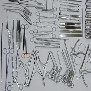 Juego de instrumentos quirúrgicos de laminectomía de craneotomía básica de alta calidad, 78 Uds., herramientas ortopédicas de cirugía de columna, Manual de acero inoxidable - Product Image 3