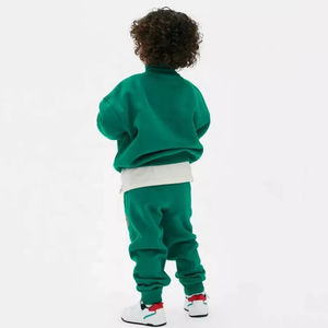 Ensemble 2 pièces Vêtements pour enfants Nouveau survêtement pour bébé garçon Survêtements pour enfants Logo personnalisé Design Coton Adultes Vêtements d'hiver pour enfants - Product Image 2