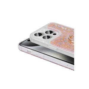 เคสซิลิโคนเหลวรุ่น Safa milce รุ่นสีเงินหรูหราของ netzy สำหรับ iPhone 15 PRO MAX ทำจาก TPU แบบนิ่ม - Product Image 4