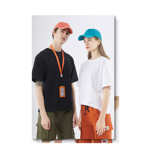 เสื้อยืดทรงแบ็กกี้ไซส์ใหญ่สำหรับผู้ชาย, เสื้อยืดผ้าฝ้ายนุ่มทรงหลวมพิมพ์ลายการ์ตูนสำหรับผู้หญิง - Product Image 1