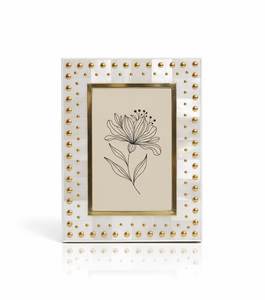 Cadre photo en os incrusté, fait main, écologique et luxueux |   Articles de décoration intérieure et hôtelière de haute qualité en stock - Product Image 4