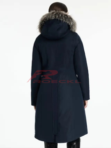 Abrigo largo de equitación de alta elasticidad para mujer, venta al por mayor, secado rápido, absorción de humedad, textura suave, corte ergonómico, competición ecuestre - Product Image 2