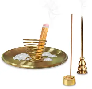 5 em 1 suporte de incenso cone de incenso bastões/bobina de incenso/cones de incenso yoga spa meditação acessórios decoração do quarto