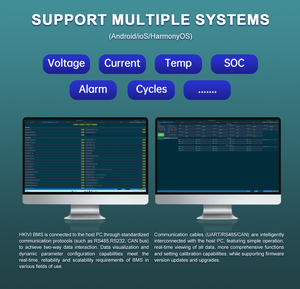 BMS HKIVI 24S 100A 120A 150A per Pacchi Batteria agli Ioni di Litio, Batteria LiFePO4 48V con Supporto RS485 CAN BT - Product Image 5