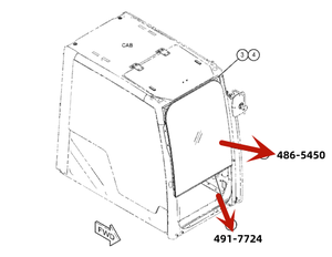 Mini excavadora puerta superior delantera deslizador vidrio parabrisas techo vidrio para <span class=keywords><strong>Hitachi</strong></span> Caterpillar Kobelco komatsu - Product Image 6