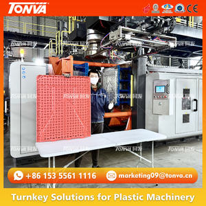 Tables pliantes en plastique <span class=keywords><strong>de</strong></span> <span class=keywords><strong>6</strong></span> pieds dans une machine <span class=keywords><strong>de</strong></span> moulage <span class=keywords><strong>par</strong></span> soufflage pour meubles pliants - Product Image 3