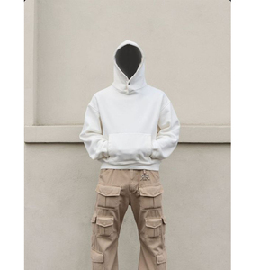 Sudaderas con capucha bordadas personalizadas Chaqueta de Hip Hop para mujer Sudadera con cremallera Sudadera suelta Ropa Tops Sudaderas con capucha - Product Image 1