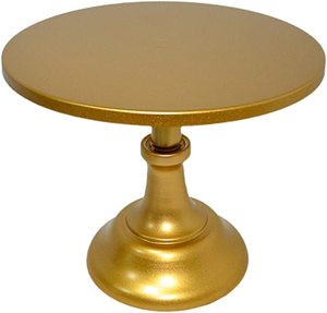 Soporte redondo de Metal decorativo para restaurante y cafetería, para pastel, fiesta de cumpleaños, celebración, acabado antiguo - Product Image 4