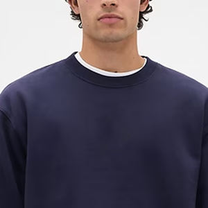Sweat-shirt pour homme en polaire, qualité supérieure, pour commande en gros, à manches longues, col rond, pour usage quotidien et décontracté, prix économique 2026 - Product Image 2