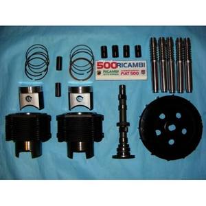 Kit de Sistemas de Motor Tuning para FIAT 500 y 126, 750 Sports Elaborazione con Pistón, Árbol de Levas, Ventilador y Canes - Product Image 1