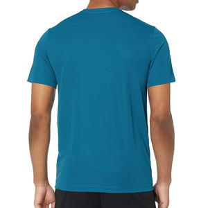 Anti-rides 100% coton vente en gros de haute qualité Polyester t-shirts Sublimation t-shirts plaine impression personnalisée blanc noir bleu - Product Image 3