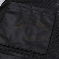 Chaleco de Seguridad para Hombre de Alta Visibilidad, Ligero y de Alta Calidad, Transpirable, de Secado Rápido, Nailon/Poliéster, Ropa de Trabajo Cómoda