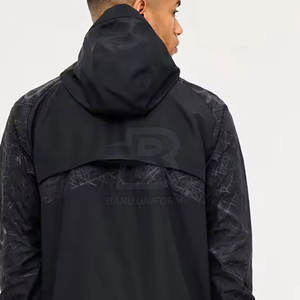 Nuevo diseño Hombres Windbreaker Hoodie Sets Manga larga Hombres Windbreaker Winter Hoodie Sets Nylon/Poliéster - Product Image 3