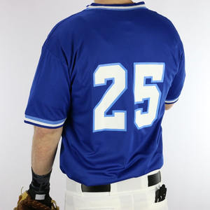 Camiseta de béisbol personalizada unisex, camisetas de béisbol con cuello de pico para hombre, ropa de béisbol con base de sublimación para adultos, camiseta de béisbol unisex estampada - Product Image 3