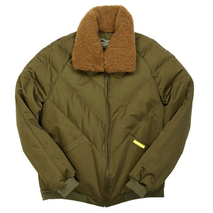 Chaqueta de Cuero de Oveja Estilo Bomber Personalizable para Hombre, Invierno, Multicolor, Cuello Mao, Teñida y Procesada - Product Image 5