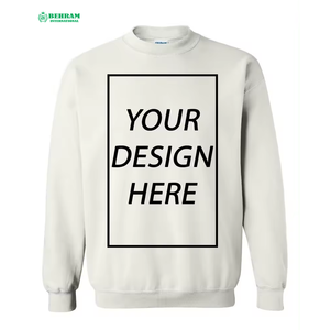 Sudadera con Capucha de Poliéster/Algodón de Colores Sólidos al por Mayor de Fábrica, Sudadera Térmica de Manga Larga con Cuello Redondo para Hombre, Talla Grande - Product Image 2