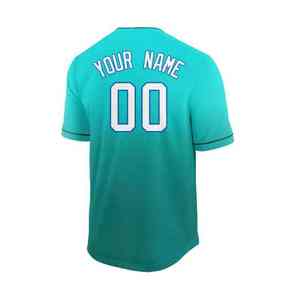 Practice Wear High Manufacturer Baseball Jersey Venta caliente Camisetas de béisbol para Pakistán Tallas grandes Ropa deportiva para hombres - Product Image 2