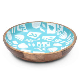 Vajilla esmaltada de madera de mango moderna hecha a mano, cuenco para servir alimentos de alta calidad, perfecto para fiestas navideñas con estilo - Product Image 2