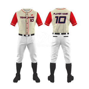 Uniforme de Béisbol Deportivo al Por Mayor, Diseño Único, 100% Poliéster, Uniforme de Béisbol de Alta Calidad - Product Image 3
