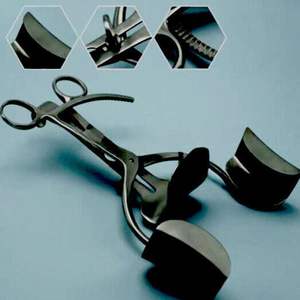 Retractores abdominales de acero inoxidable Collin con 3 cuchillas Instrumentos quirúrgicos manuales para cirugía general Garantía de 1 año - Product Image 2