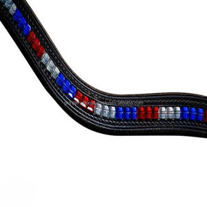 Cadena ostentosa de cristal negro con incrustaciones, remium - Product Image 2