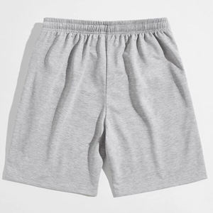 Short de couture professionnel pour hommes, personnalisé, cordon à la taille, couleur unie, short de planche pour hommes avec service OEM, couleur gris foncé - Product Image 2