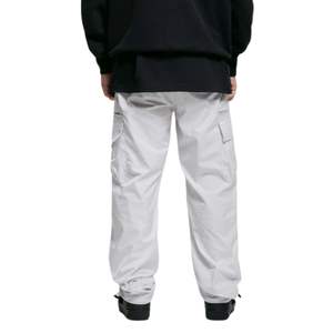 กระเป๋าซิปซ่อนทันสมัยใส่สบายในชีวิตประจำวันผ้าทนทานสไตล์สตรีทแวร์สีเทา - Product Image 3