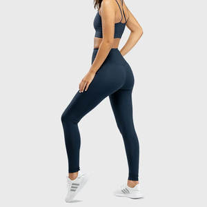 2025 Nueva ropa deportiva sin costuras gimnasio Fitness deportes sujetador Leggings entrenamiento mujeres Yoga conjuntos cintura elástica Yoga Leggings - Product Image 4
