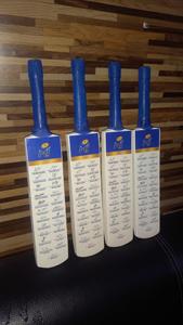 Bate de Cricket Deportivo Ligero, Miniatura, Moderno, Clásico, Tejido, con Autógrafo, Diseño Ecológico de Madera, 15 Pulgadas, Empaque Personalizado - Product Image 5