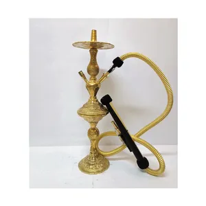 Premium Quality Handmade Unique Design Egyptian Shisha Cafes Heavy Solid Brass Display Luxury Redefined Hookahs