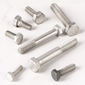 HX thép không gỉ Hex Bolt Nut máy giặt Set kẽm mạ Brass Bolt vít Fastener Kit phần cứng công nghiệp các bộ phận máy OEM ODM - Product Image 2