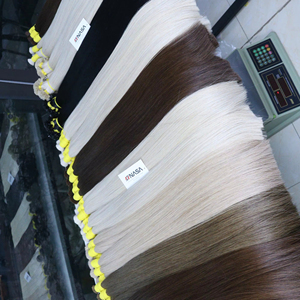 Vente chaude 100% Extensions de cheveux humains vierges vietnamiennes toutes couleurs en vrac Produit de qualité supérieure - Product Image 1