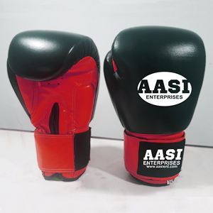 Gants d'entraînement de boxe de haute qualité en cuir de vachette personnalisables pour le sport, toutes saisons - Product Image 1