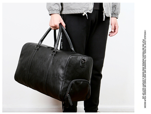 2025 sacs de sport en cuir pour hommes de haute qualité matelassés personnalisés en gros avec logo - Product Image 6