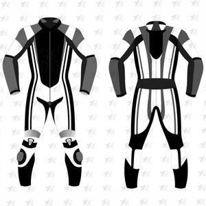 Combinaison en cuir de course pour moto une et deux pièces OEM personnalisée grande taille imprimée protection imperméable et respirante - Product Image 1