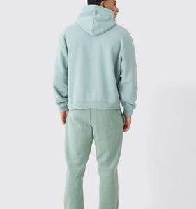 Offre Spéciale respirant hommes vêtements de fitness à capuche en gros meilleur prix Logo personnalisé hommes plaine porte porter des sweats à capuche - Product Image 4