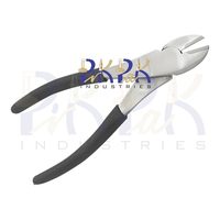Cortador Diagonal TC con Mordazas de Acero Inoxidable de 200mm, Mango de Espuma Mate, para Joyería, Manualidades DIY, Crimpado de Alta Resistencia, Alambre de Pesca
