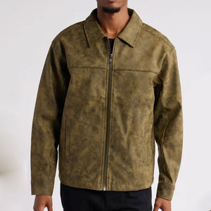 Winter Warm Men Leather Jacket Comfortable Men Leather Jacket Top Quality Men Leather Jacket - Product Image 4