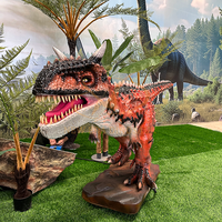 Modèle de dinosaure animatronique électrique d'intérieur simulé de dinosaure animatronique pour les centres commerciaux Parcs d'aventure Aéroports Garderie