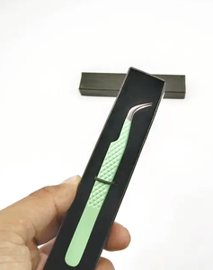 Pince à épiler Vetus personnalisée en acier inoxydable pour cils incurvés, volume à 90 degrés, pince à épiler pour extension de cils - Product Image 3