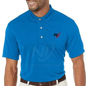 Camisetas de golf de poliéster personalizadas de alta calidad que absorbe la humedad de talla grande mejor Material gran oferta camiseta de golf - Product Image 1