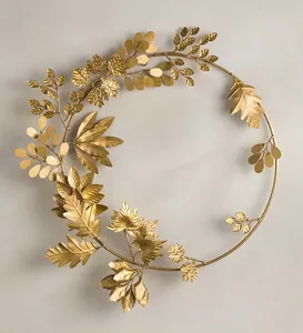 Elegant Metal <b>Wreath</b> <b>Hanger</b> With Artificial Flowers Multiple Colours <b>for</b> Home or Hotel <b>Door</b> Decor High Selling Price - Product Image 3