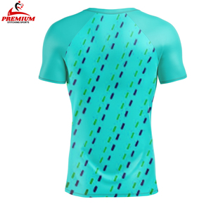 Protectores de erupción personalizados sublimados de alta calidad, protector de erupción de manga larga para Fitness de secado rápido para hombres - Product Image 2