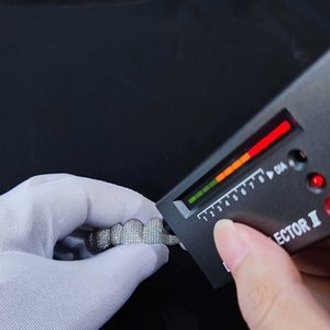 Lujo Moissanite Grillz 925 plata esterlina Hip Hop joyería redonda brillante corte personalizado diamante dientes conjunto para Unisex - Product Image 6