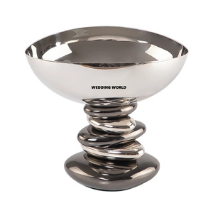 Bol à chocolat en acier inoxydable de qualité supérieure, fait main, élégant et classique, nouveau bol à chocolat design. - Product Image 1