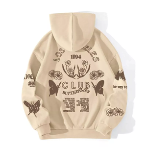 Sweat à capuche personnalisé pour homme en molleton de coton respirant et écologique, imprimé sur toute la surface, de haute qualité, thermique, avec logo uni - Product Image 6